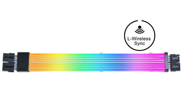 LIAN LI STRIMER WIRELESS 2 x 8-PIN RGB GPU CABLE MOD